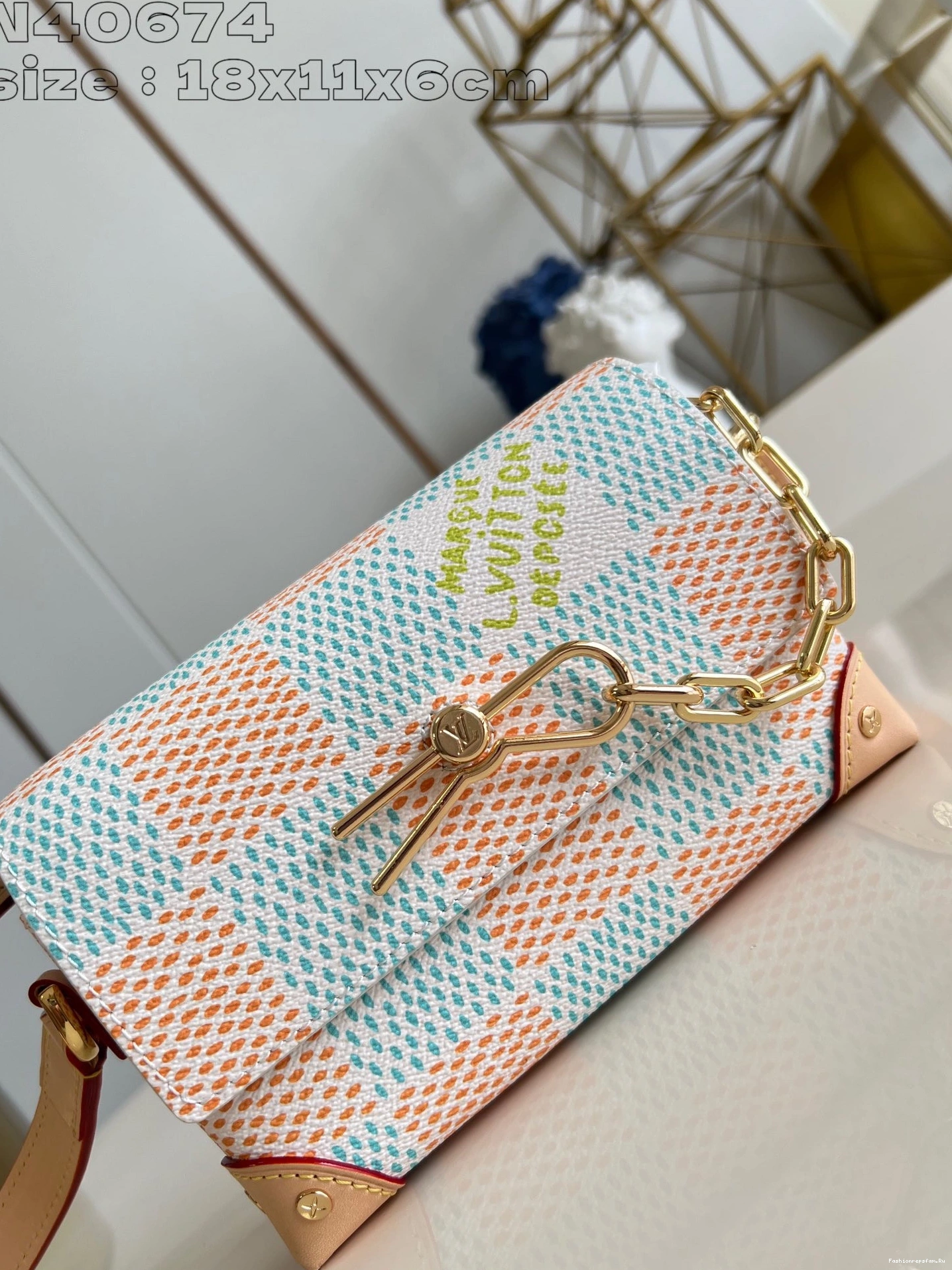 FS CHEAP Steamer Wearable VUITTON Wallet-18*11*6.5CM LOUIS 0822